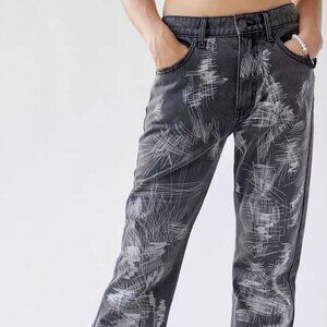 Urban Outfiters 90's Bootcut Jeans, Contrast Stitch, Size 28